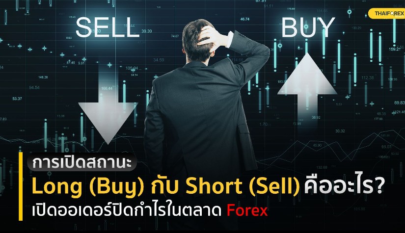 การเปิดสถานะ Buy กับ Sell คืออะไร?